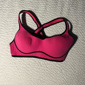 Under Armour Hot Pink Sports Bra